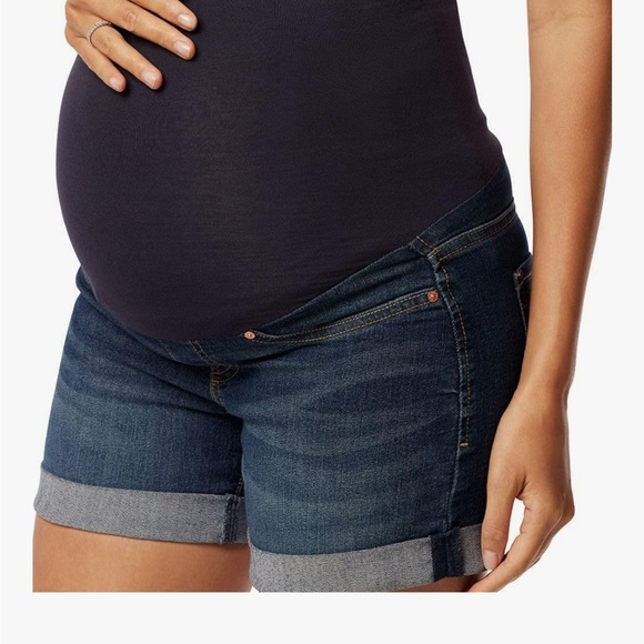 Levi's Signature Gold Maternity Shorts ~ Size Small.  Like New Condition - Picture 9 of 12